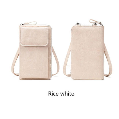 Mini versatile women's phone bag, women's crossbody bag, large capacity fashionable niche phone bag