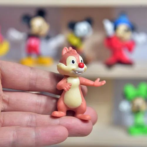 Disney Steamboat Willie Mickey Mouse Anime Figure Model Toys Cake Desktop Decoration Collectible Dolls Toys Gifts for Children
