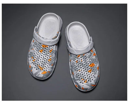 Flat Sandals Men Shoes EVA Slippers Garden Platform Sandals Man Summer Sandals New Male Sneakers Outdoor Home Clogs