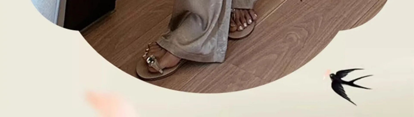 Plus Size Acetate Wide Leg Pants Women's Spring Autumn National Style Print High Waist Slimming Drapey Cool Large Size Women'...