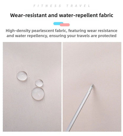 Multifunctional Large Capacity Handbag Waterproof Outdoor Travel Daypack with Wet Dry Shoe Compartment Trendy Fitness Sports Bag