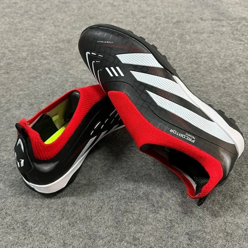 Original TF/FG Men Soccer Shoes Society Futsal Low Cut Indoor Football Field Boots Ultralight Cleats Professional Football Shoes