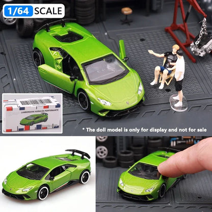 Bburago 1:64 Porsche 911 GT2 Lamborghini Ferrari SP3 812 1959 Cadillac Miniatura de Carro de Liga Fundida Brinquedo de Coleção Presentes