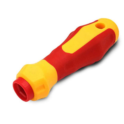 Conjunto de Chaves de Fenda Isoladas 3 em 1 PH1/PH2, Kit de Ferramentas Multiuso para Eletricistas, Chave de Fenda de Fenda Cruzada