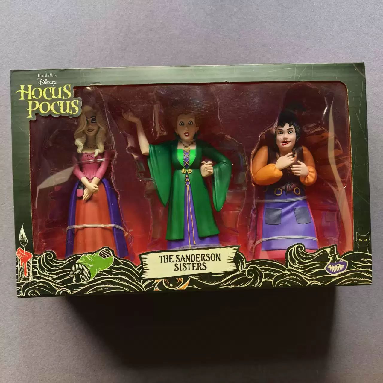 Disney Hocus Pocus Irmãs Sanderson Boneca Articulada de 15 cm - Modelo Colecionável de Presente Para Fãs e Meninas Adequado Para Aniversário