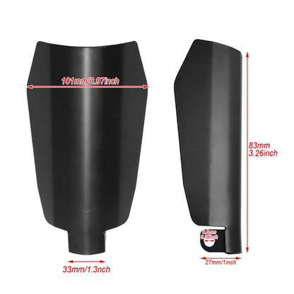 Protetor de Mão Esquerdo Direito para Moto Preto Fosco Protetor de Mão 2PCS para Harley Softail Breakout Dyna Touring CVO