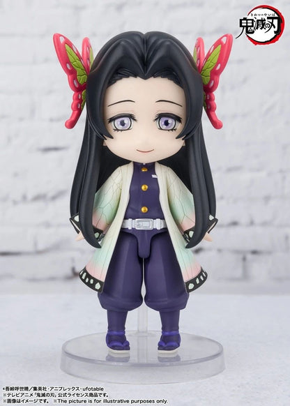 Em Estoque Original Bandai Figuarts Mini Demon Slayer Blade Fornalha Porta Anime Figura Q Versão Bonito Modelo Brinquedos