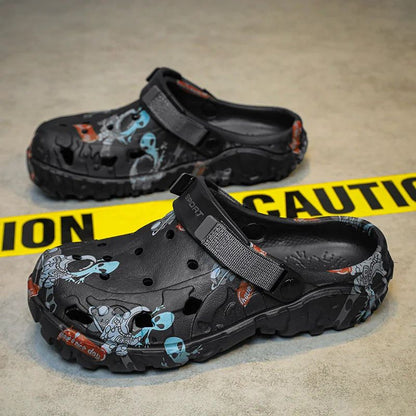 Men Shoes Slippers Men Garden Flat Sandals Platform Sandals Man Summer Sandals 2025 Male Sneakers Outdoor Flip Flops Home Clogs