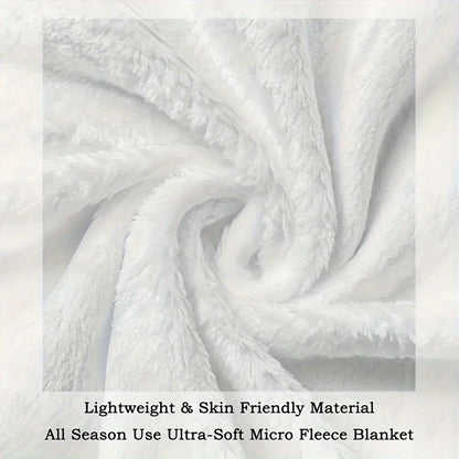 Heavyweight  Flannel | Festive Gift Selectio | Soft and delicate | Keep warm | Room Decor Blanket, Camping Stuff
