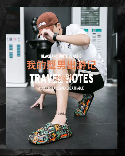 Clogs Men Waterproof Non-Slip Home Winter Warm Men Slippers Non-slips Ladies Soft Slippers Memory Foam Couples Shoes