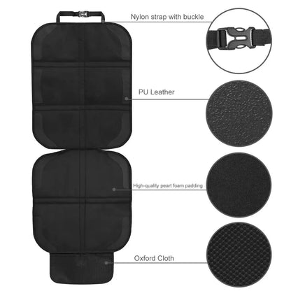Universal Child Safety Anti-Scratch Mat Pads Kids & Baby Seat Cover Oxford PU Leather Cushion Accessory All-season Applicable