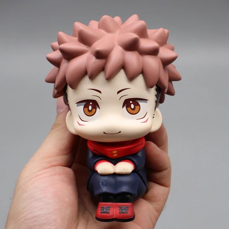 Anime Nanami Kento Ryomen Sukuna Itadori Yuji Action Figures Q Versão Jujutsu Kaisen Boneco Colecionável de PVC 10cm