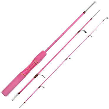 DNDYUJU 1.5M Children Fishing Lure Rod Beginner Fishing Pole Cute Rod Include Spinning Reel Pink Green Available Children'sGift