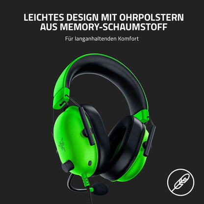 Headset Gamer Razer BlackShark V2 X com fio, cancelamento de ruído passivo avançado, som surround 7.1, microfone cardióide Hyperclear