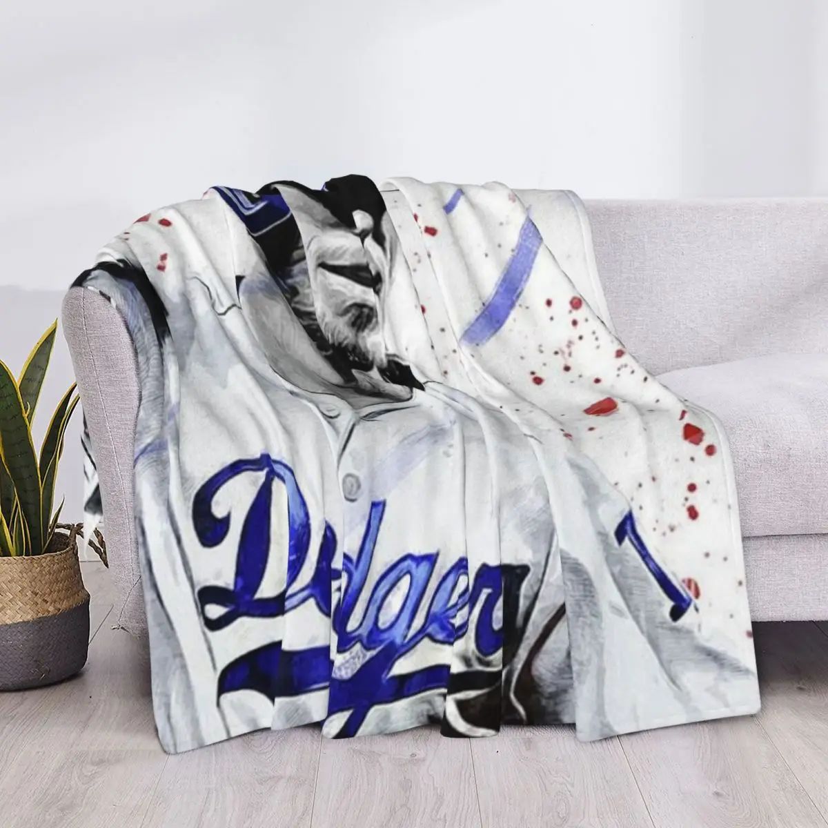 Cody Bellinger Throw Blanket Weighted Hair Cute Sofa Quilt Blankets