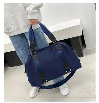 Large Gym Bag with Wet Dry Compartment | Sport Duffel for Women Men | Travel Tote