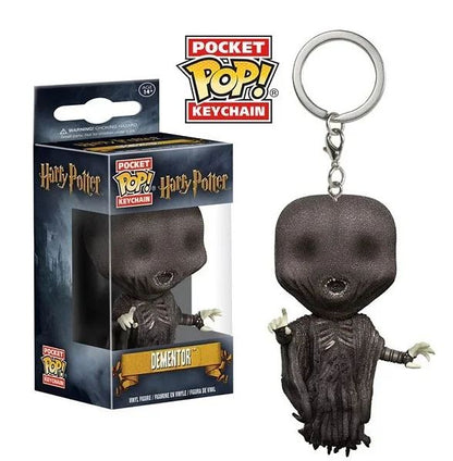 Funko Pocket Chaveiro Brinquedo Hermione Granger Dobby Dumbledore Malfoy Ginny Ron Hedwig Snape Voldemort Luna Pop de Bolso Chaveiro Brinquedo
