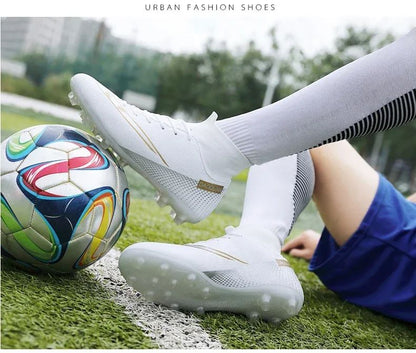 New Men Women Professional Soccer Shoes Football Boots Hot-selling High-quality Training Futsal TF Shoes Match Grass Cleats