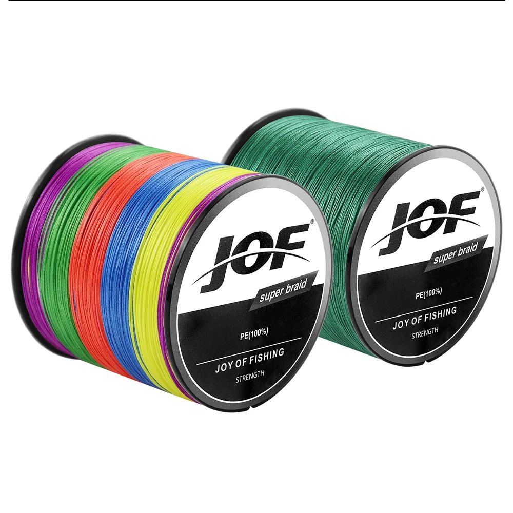 Linha de Pesca Trançada JOF Sea Fishing Forte PE X12 300M 500M 1000M 12 Fios 33lb~149.9LB Linha de Pesca Original