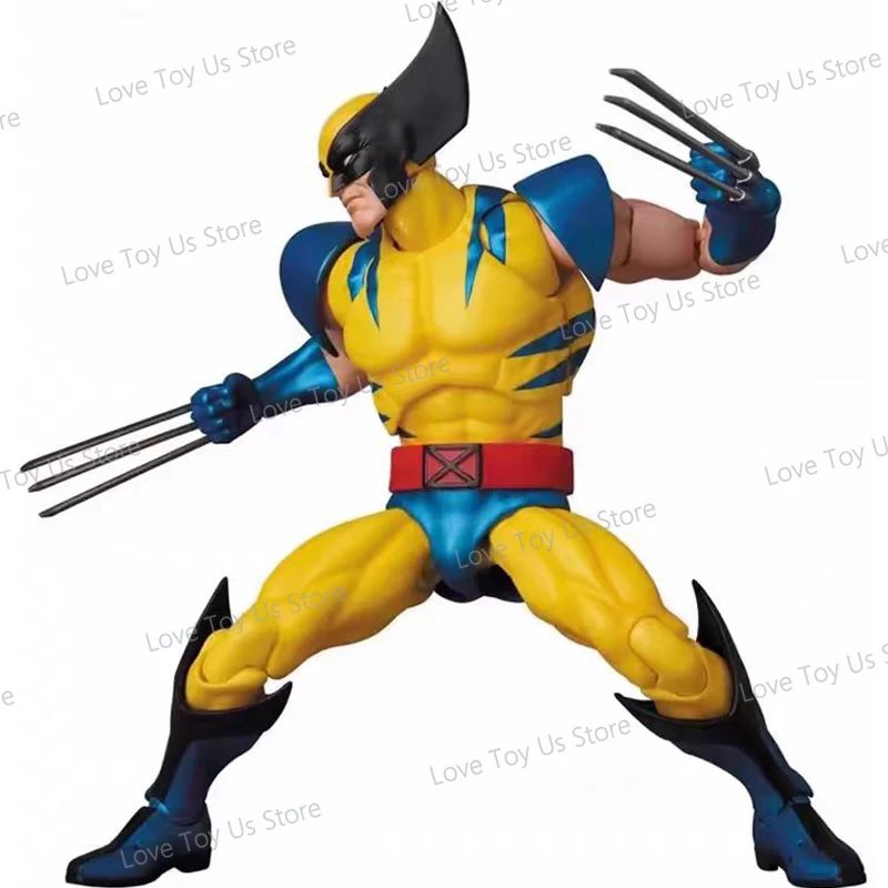 Original Ct Toys Wolverine Action Figure Deadpool Mafex 096 Figure Mafex138 X-Men Comic Version Figurine Collection Model Toys