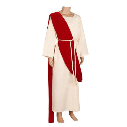 Jesus Cosplay Costume Adult Men Plus Jesus Wig And Beard Jesus Costume Men Jesus Christ Costume Jesus Halloween Jesus Robe