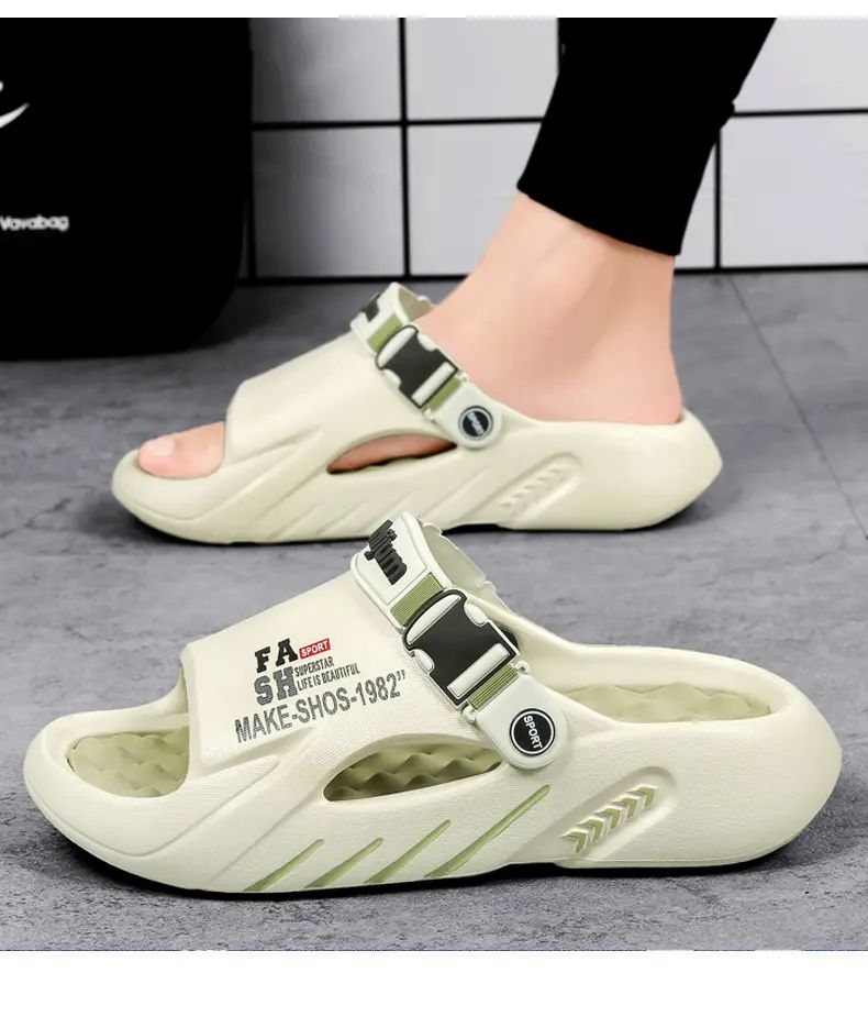 Flip Flops Male Massage Slippers Outdoor Sandals Beach Clogs Indoor Comfortable Soft Slides Men Casual Shoes Women Home Slippers