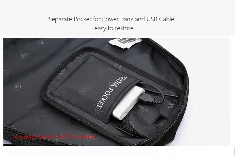 2025 Swiss-Multifunctional bags Durable 17 Inch Laptop Backpack, Travel Bag,College Bookbag,USB Charging Port,Water Resistant