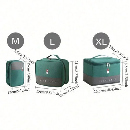 Medical Bag Portable Travel First Aid Kit Waterproof Large Capacity Medicine Storage Organizer Emergency Bag Camping