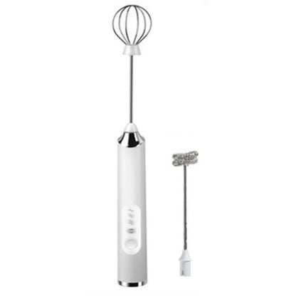 Espumador de Leite Elétrico TINSOL, Portátil Sem Fio, Potente, Recarregável via USB, Prático, Para Café e Leite, Batedor de Cozinha