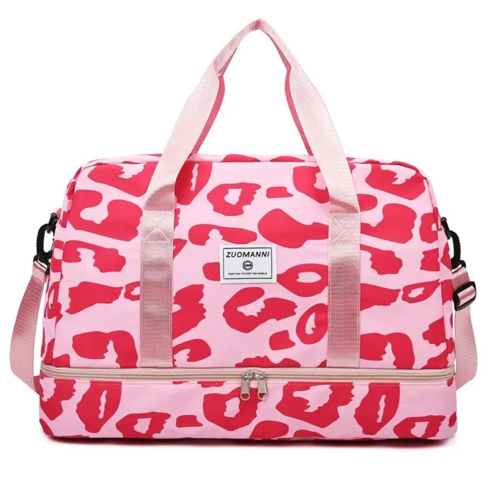 New Large Capacity Sports Bags Oxford Dry And Wet Items Travel Bags Thickened Fabric Waterproof Single Shoulder Backpack