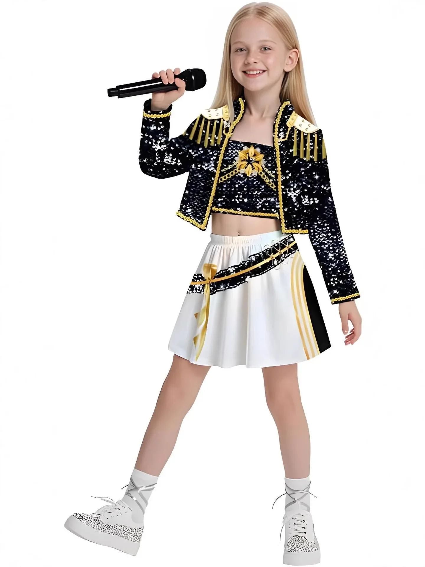 Anime Movie Kids  Cosplay Rumi Zoey Mira Cosplay Suit Clothes KPop Rumi Zoey Cosplay Costume 3D Print Costume