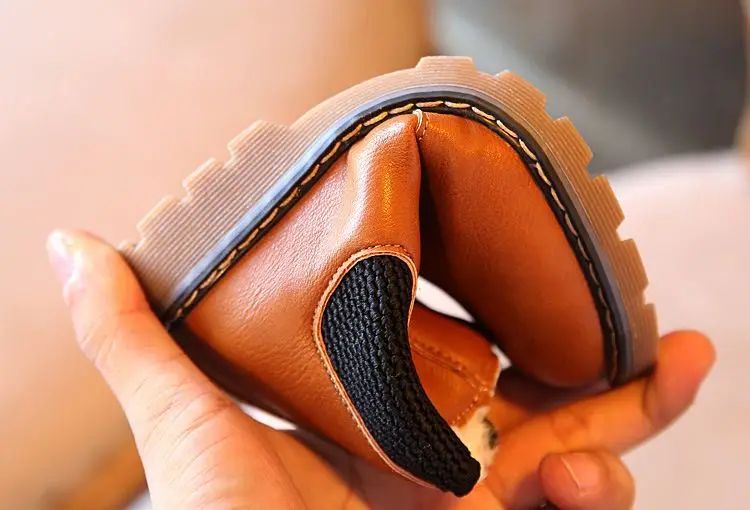 Children's Boots for Boys Girls Toddlers Little Kids Fashion Classic Ankle Boots Warm Rubber Chelsea Boots British Style 21-36