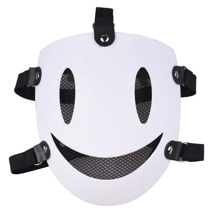 Anime High Rise Invasion Sniper Cosplay Mask Tenkuu Shinpan White Masks Japanese Samurai Costume Props For Carnival Party