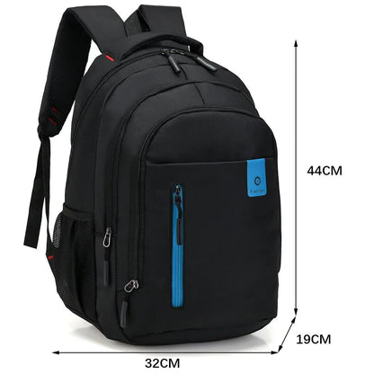 Mochilas Masculinas Oxford À Prova D'Água Mochila Para Notebook Bolsa Executiva Casual Viagem Mochila Escolar Para Ensino Médio