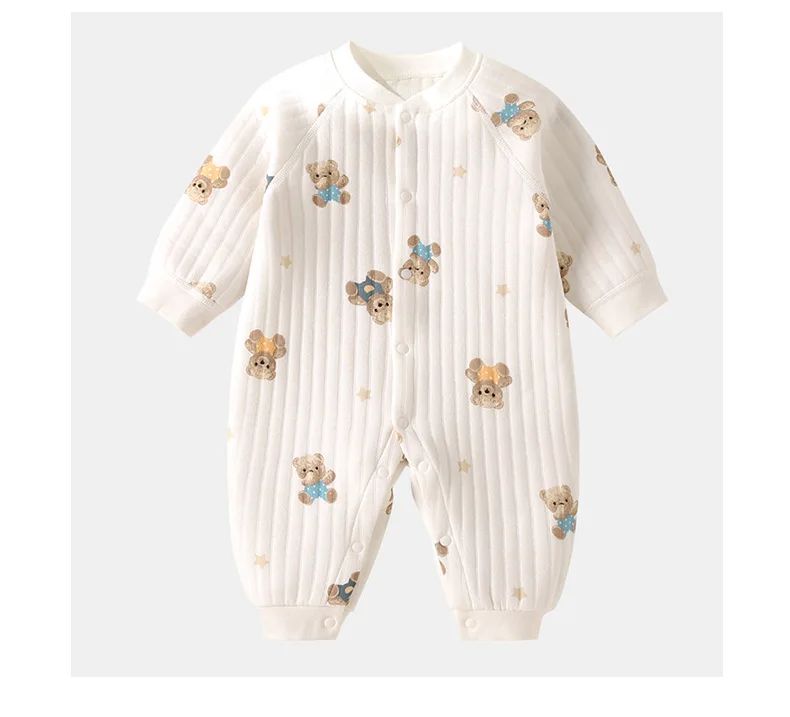 Newborn Baby Clothes Girls Boys Rompers Warm Photography Pajamas Cute Onesies for Babies Long Sleeve Bodysuit & One-piece