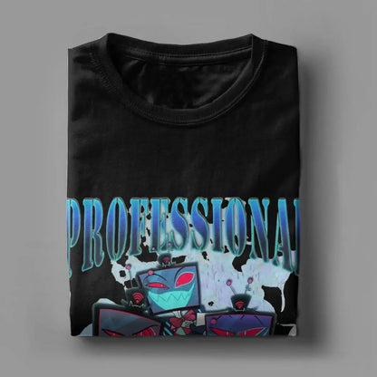 T-Shirt Vox Professional Gaslighter Hazbins Hotels Crazy Tees Short Sleeve T Shirts O Neck Tops Printed Women Clothing