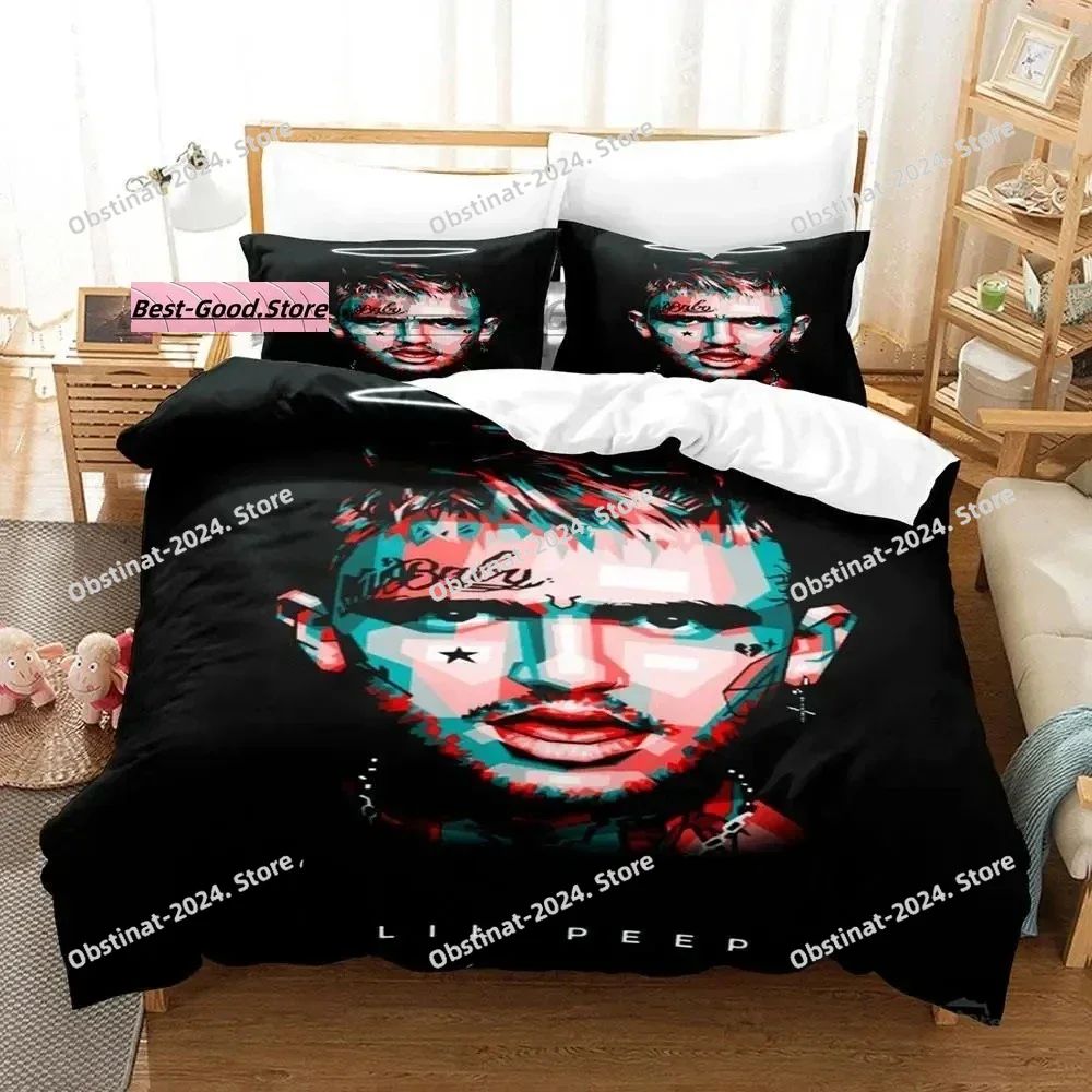 Conjunto de Cama Lil Poop Solteiro Casal Queen King Adulto Infantil Quarto Conjunto Capa de Edredom Impressão 3D Conjunto de Lençóis 2022