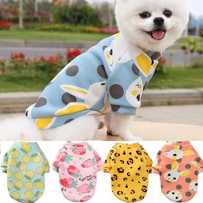 Chihuahua Moletom Para Cães Filhote Gato Pulôver Cães Pequenos Casaco com Capuz para Cães Roupas Quentes de Inverno para Animais de Estimação para Bulldog