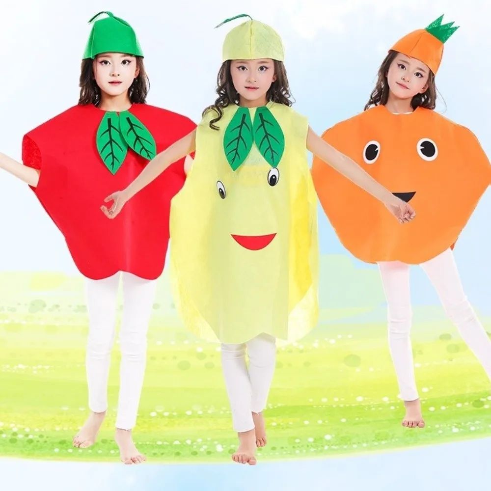 Fruit Fruit Vegetable Cosplay Costume Portable Cosplay Dance Performance Costumes 90-140CM Performances Cos Clothing