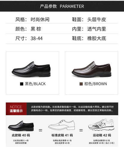 Leather Men Formal Shoes Luxury Brand Men's Loafers Dress Moccasins Breathable Slip on Black Driving Shoes Plus Size 37-46
