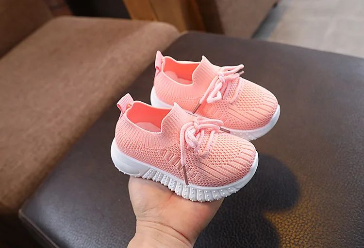 Children Sneakers Spring and Fall Casual Shoes Mesh Breathable Soft Bottom Kids Boys Girls Students Sport Running Tennis Shoes