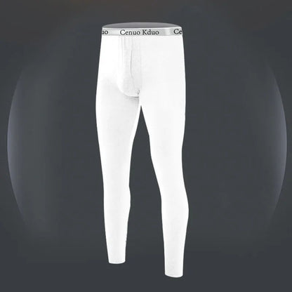 2025 Men's Thermal Underwear Pants, Slim Leggings, Fleece Thickened Skinny Warm Long Pants, Men's Warm Pants For Autumn Winter
