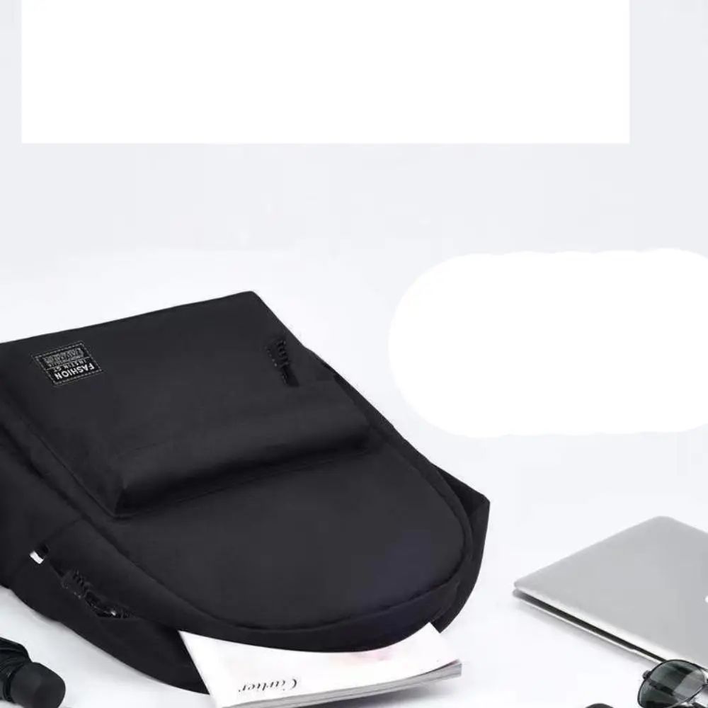 Mochila Masculina Casual Minimalista Versátil Mochila de Grande Capacidade Escolar para Estudantes Computador Bolsa de Viagem Mochila Unissex Lavável