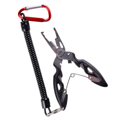 Alicates de Pesca Multifuncionais Ferramentas Acessórios para Bens de Inverno Alicates Torno para Amarrar Moscas Tesouras Conjunto de Linha de Pesca Pinças de Peixe