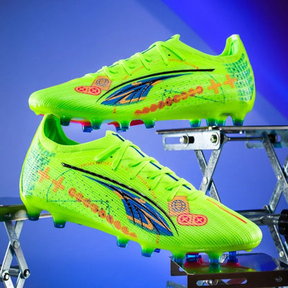 New Men Football Shoes Society Cleats Professional Soccer Shoes Indoor Fast Football Field Boots Sneaker Boy Original Training