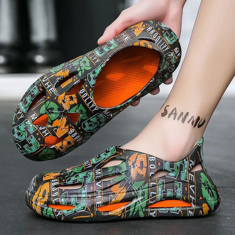 Clogs Men Waterproof Non-Slip Home Winter Warm Men Slippers Non-slips Ladies Soft Slippers Memory Foam Couples Shoes