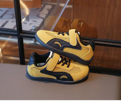 Children Sneakers Autumn New Soft Sole Lightweight Non Slip Girls Running Shoes Fashion Cross Tied Comfortable Boys Casual Shoes