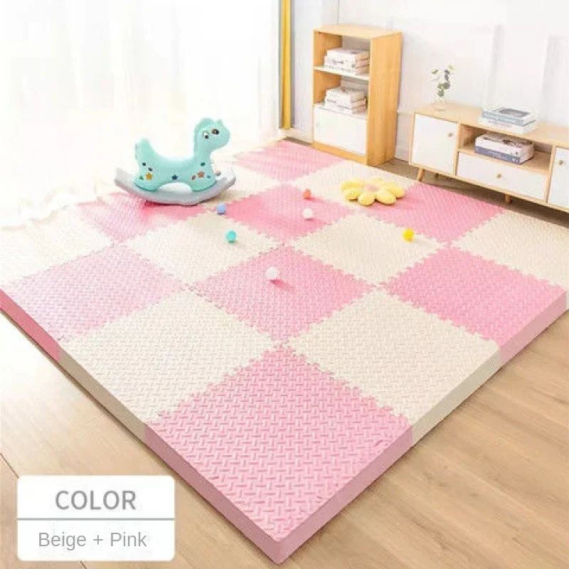 High-Density EVA Foam Play Mat – 30x30cm Waterproof, Non-Slip, Thickened Floor Tiles for Kids, Gym & Home Use