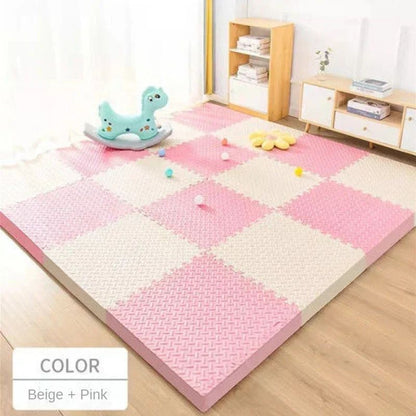 High-Density EVA Foam Play Mat – 30x30cm Waterproof, Non-Slip, Thickened Floor Tiles for Kids, Gym & Home Use