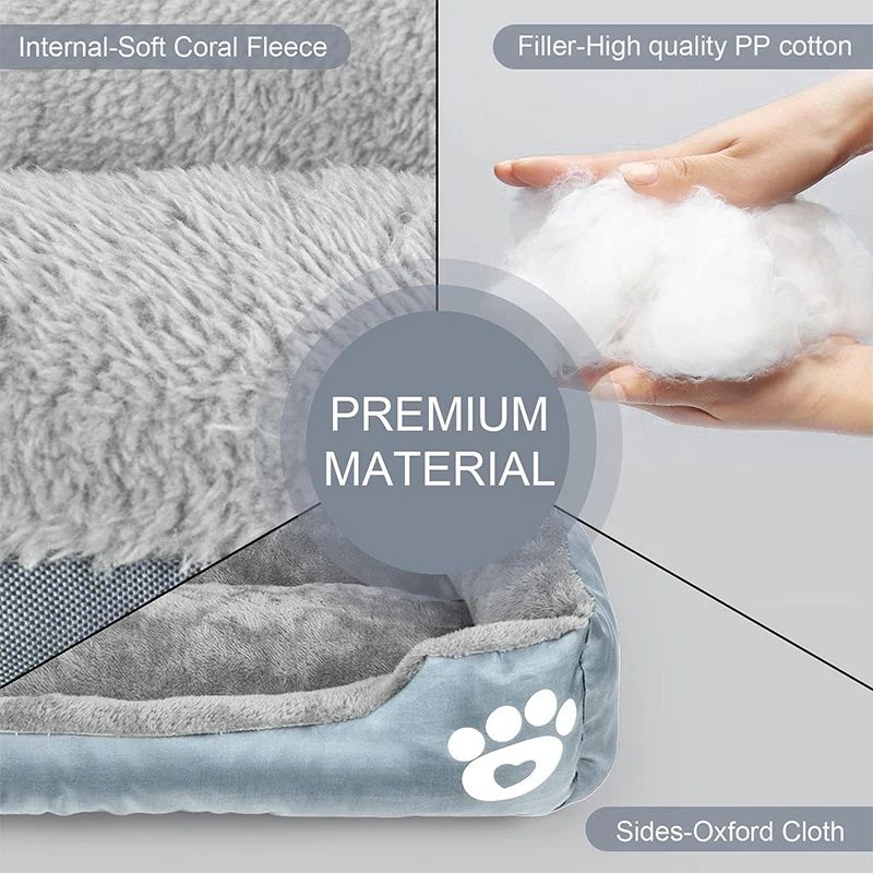 XXL Pet Bed Sofa Soft Washable Autumn Winter Warm Plush Big Cat Dog Beds For Large Dogs Pet Home Supplies Best Selling Products